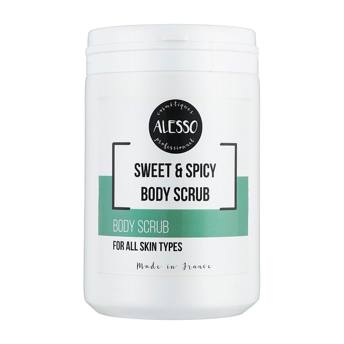 Скраб-пілінг для тіла Alesso Professionnel Sweet &amp; Spicy Body Scrub, 1 кг